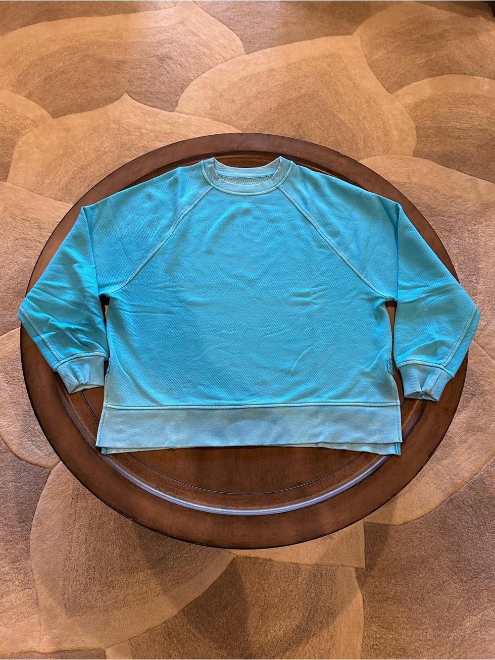 Aerie Beach Party Crew Sweatshirt “Candy” Blue Size XS